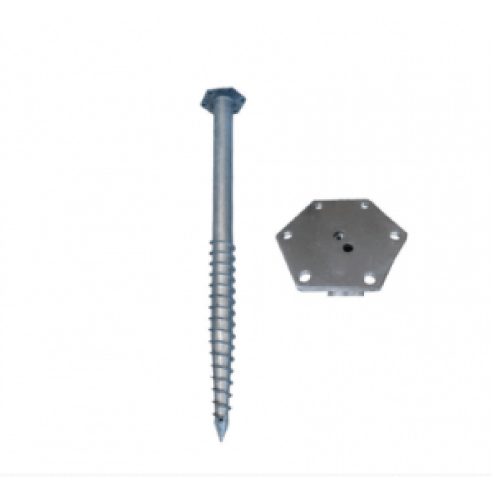 Sraigtinis pamatas M - 76X1400X3 M18 - Image 3