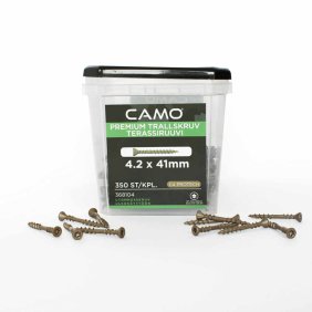 Juodo plieno CAMO medsraigčiai