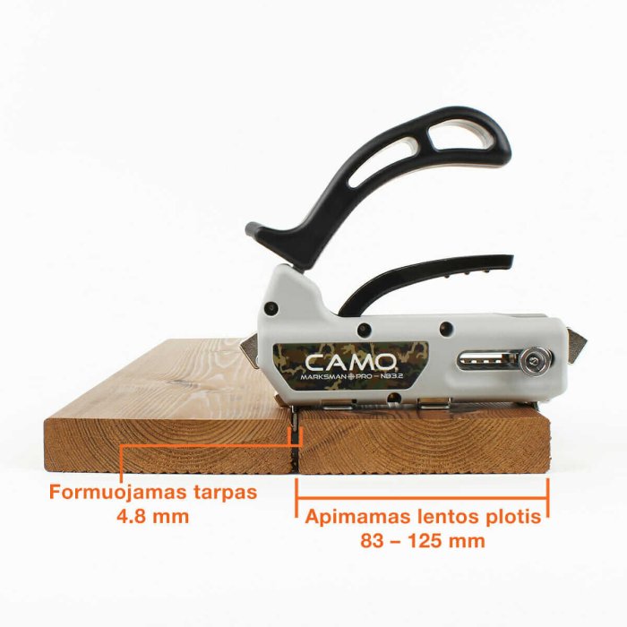 Įrankis CAMO PRO-NB 5  83–125 mm - Image 2