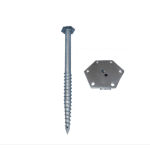 M tipo sraigtinis pamatas