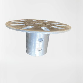 sraigtinio pamato apvalus adapteris