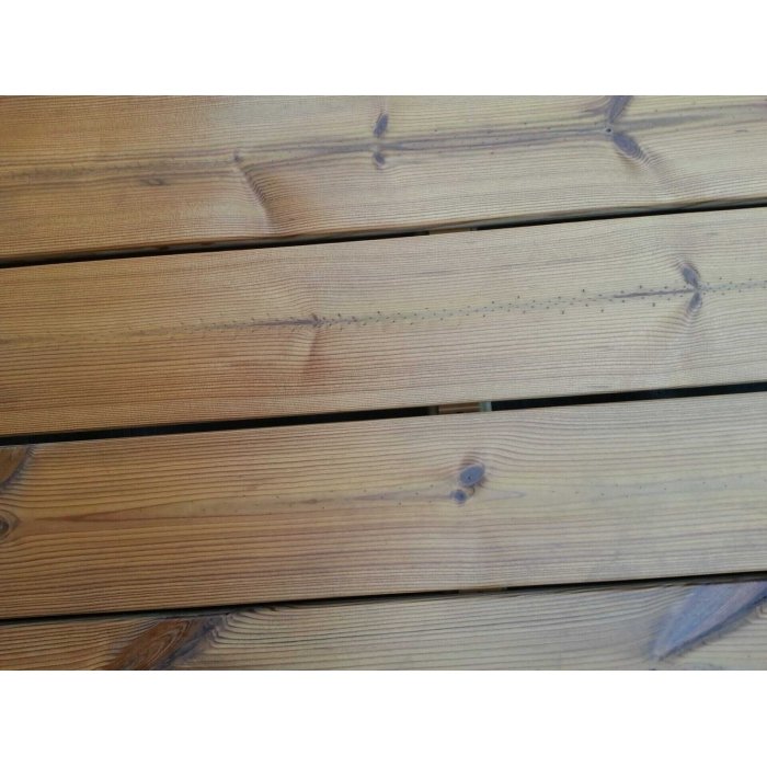 Termo skandinaviškos pušies terasinė lenta 26x117x4800 - Image 4