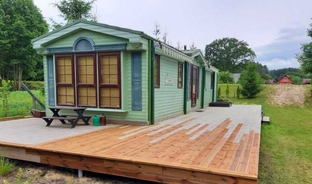 dalinis terasos lentų keitimas