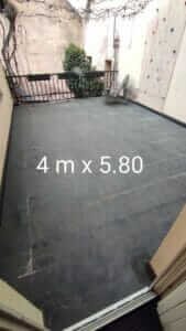 Terasos Vilniaus senamiestyje įrengimas