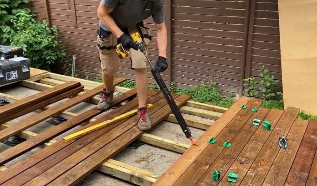 camo drive įrankis terasoms