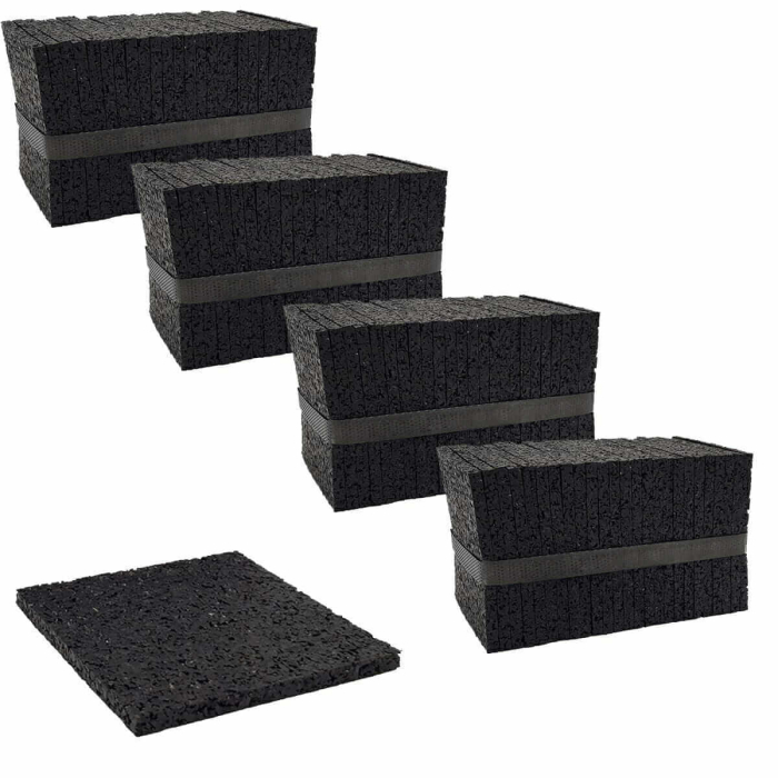 Guminiai terasų padukai 90x90x6, 25 vnt. - Image 2