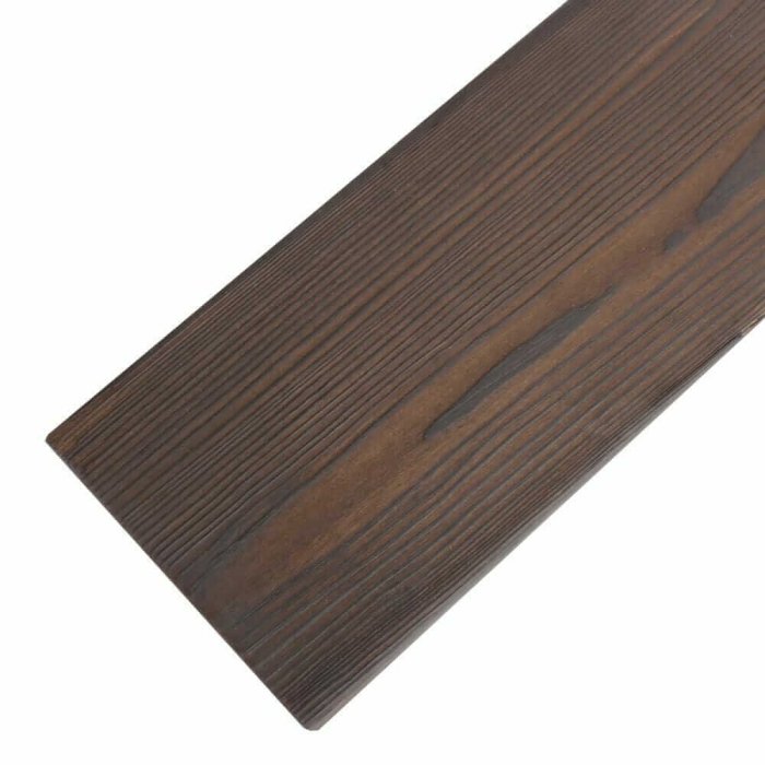 Thunder Grey degintos pušies ar eglės medienos lentos 28x120x4000 - Image 2