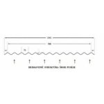 Diamonds banguotas polikarbonatas SINUS 76/18 skaidrus - Image 4