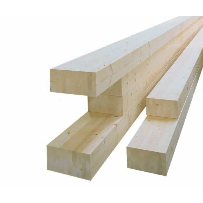 Medinė klijuotos eglės sija 120x160x6000 - Image 2