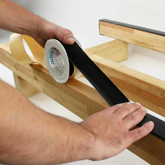 terasos komplekto komponentai