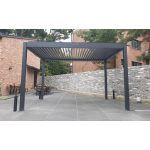 Pergola Nida 2904x3945mm pilka/balta - Image 3