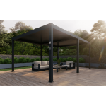 Pergola Nida 5688x3945mm pilka/balta - Image 14