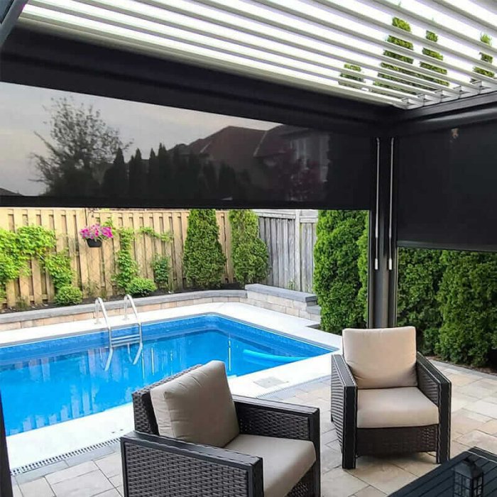 Lauko roletai pergolai 2,76x2,4 m - Image 3