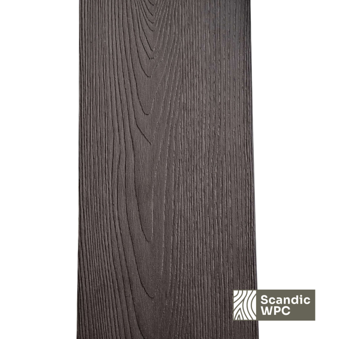 Scandic WPC terasinė lenta Volcanic Grey 24x146x3600 medžio imitacija - Image 3
