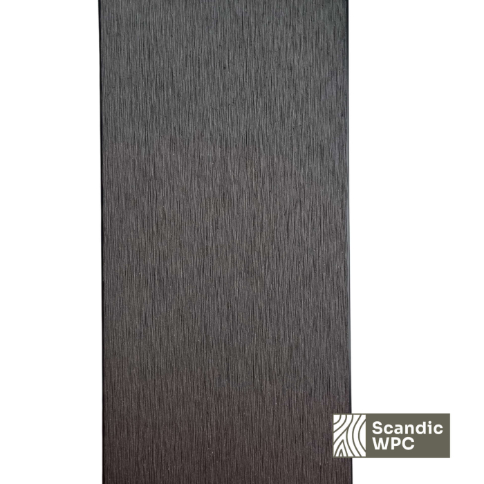 Scandic WPC terasinė lenta Volcanic Grey spalvos 24x146x4200 šukuota - Image 2