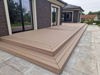 Trex Transcend Lineage WPC užbaigimo lenta Carmel 24x140x4870 medžio imitacija - Image 8