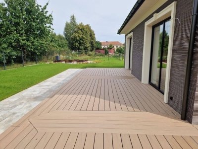 Trex Transcend Lineage WPC užbaigimo lenta Carmel 24x140x4870 medžio imitacija - Image 5