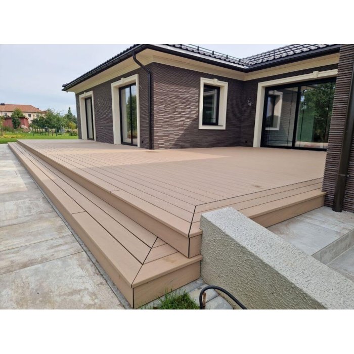 Trex Transcend Lineage WPC užbaigimo lenta Carmel 24x140x4870 medžio imitacija - Image 4