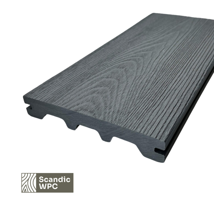 Scandic WPC terasinė lenta Concrete Grey