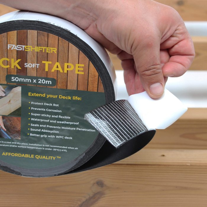 Fastshifter Deck Soft Tape lipni lagių juosta 50mm pločio, 20m - Image 2