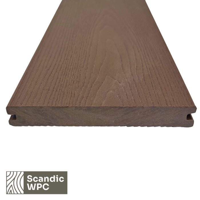 Scandic WPC Wood Brown spalvos