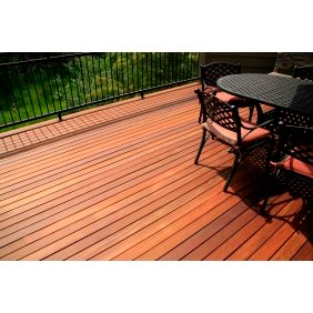 Kietmedžio terasinės lentos Cumaru Yellow terasa