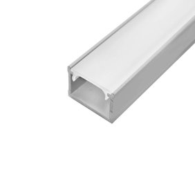 Profilis LED apšvietimui sidabrinės spalvos