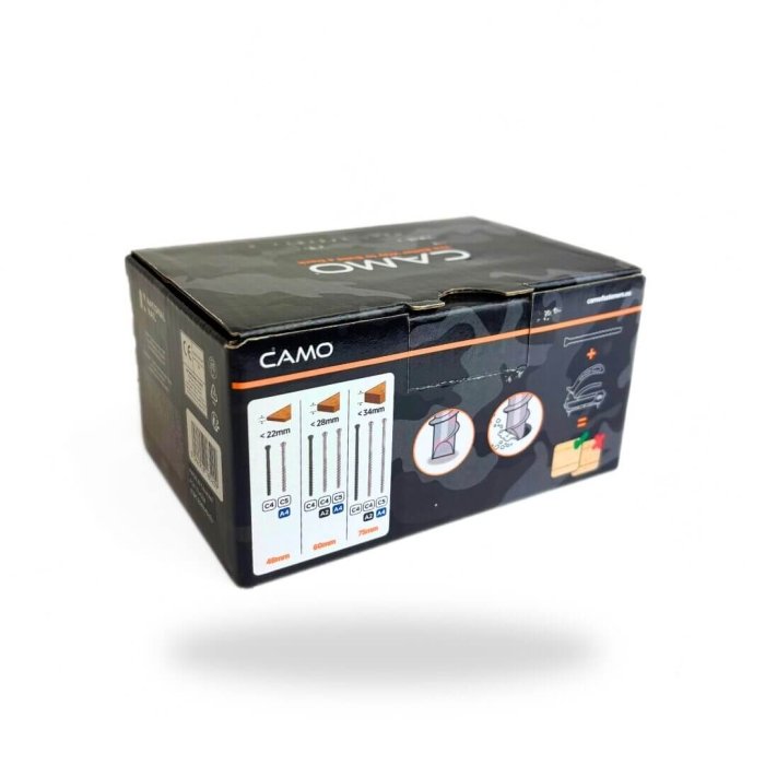 Nerūdijančio plieno medvaržčiai CAMO