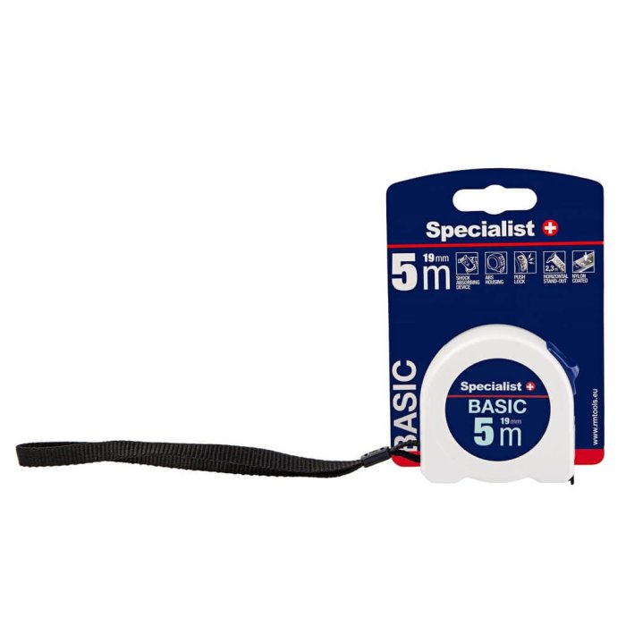 SPECIALIST+ BASIC ruletė 5mx25mm