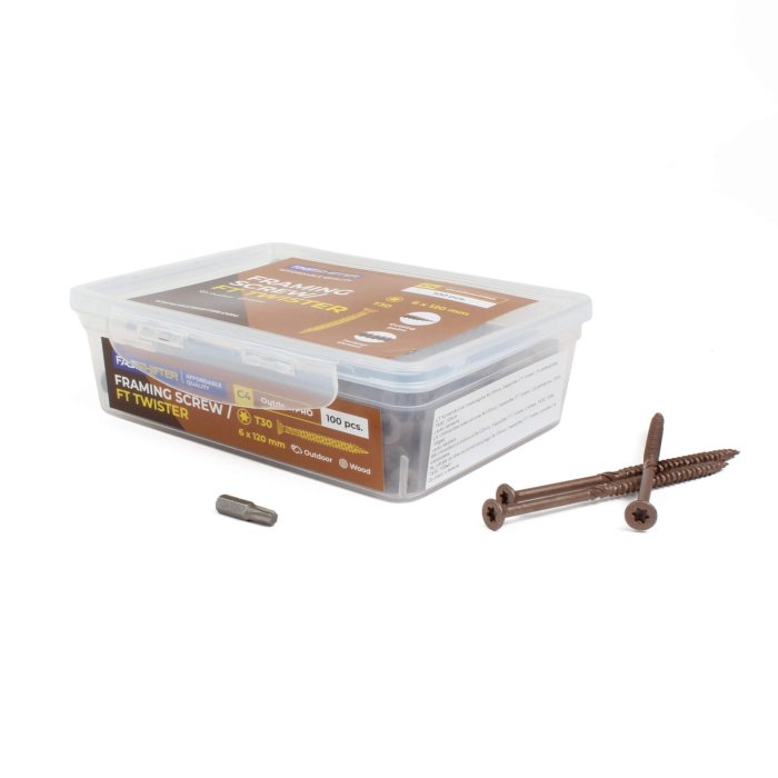 FASTSHIFTER Twister karkasiniai medsraigčiai 6x80/5x90/6x120/6x150 - Image 8