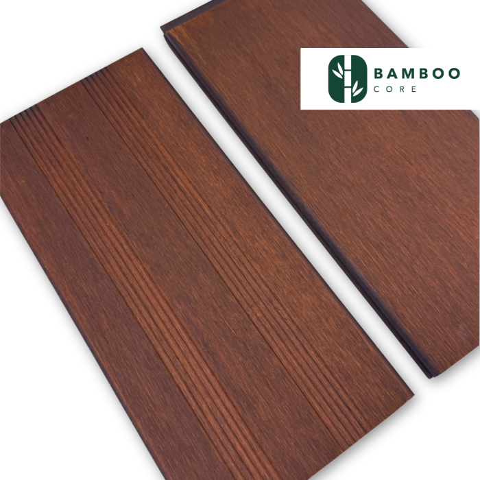 bambuko terasinės lentos Bamboo core coper brown