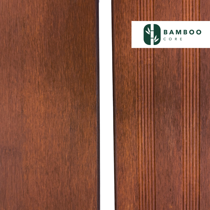 bambuko terasinės lentos Bamboo core coper brown