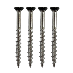 Fastshifter medsraigčiai fasadui 4,3×45 mm, juodi