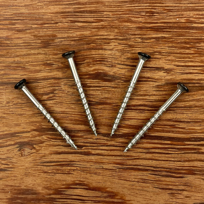 Fastshifter medsraigčiai fasadui 4,3×45 mm, juodi