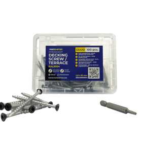 Fastshifter medsraigčiai SS410 4,8x65 SS410 mm, terasų montavimui