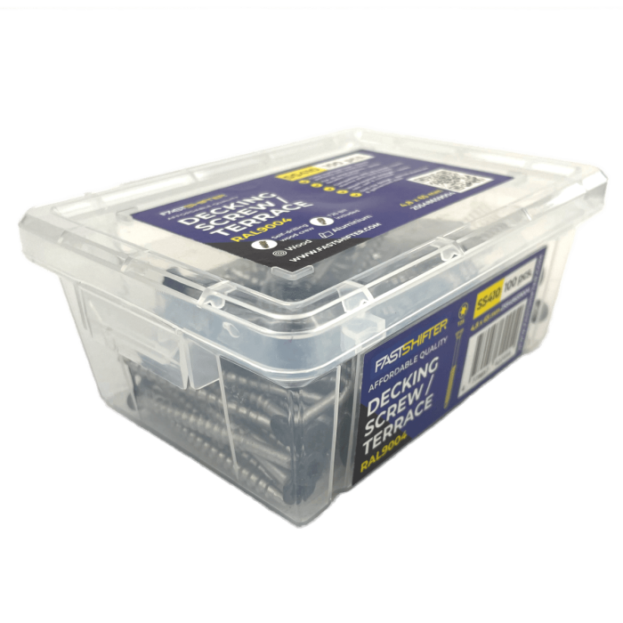 Fastshifter medsraigčiai SS410 4,8x60 mm, terasų montavimui