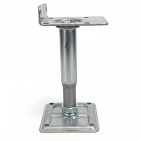 Reguliuojamas  metalinis pjedestalas mediniam karkasui